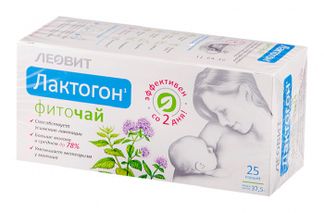 ЛАКТОГОН фиточай 1,5г 25 шт. фильтр-пакет Леовит