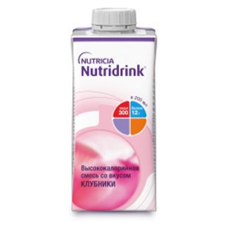 НУТРИДРИНК Клубника 200мл Nutricia