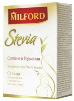 МИЛФОРД СТЕВИЯ заменитель сахара 100 шт. Nutrisun